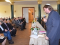 Promocja Biblii Aramejskiej w Jesziwie Chachmej Lublin, 8 maja 2014.